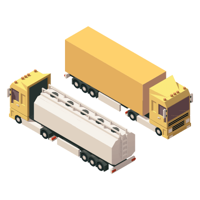 Image of fuel trucks